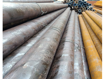 南京無縫鋼管廠 冷庫用厚壁無縫鋼管酸洗磷化 45鋼熱軋管表面處理