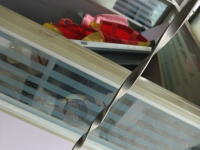 來圖來樣定做不銹鋼擾流子 管道阻熱擾流片 不等間距麻花鋼棒條