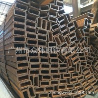 廠家直銷矩形管方管Q235廣州鋼材批發(fā)鋼構(gòu)幕墻廠房用熱軋方通
