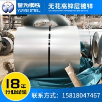 熱鍍鋅板卷寶鋼雪花電解白鐵皮有無(wú)花工程熱加工薄高鋅層鍍鋅鋼板