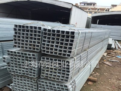 專業生產熱鍍鋅方管 q235b方管 方矩管 無縫方管 q345b鍍鋅加工