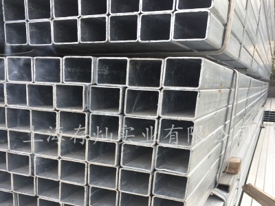 專業生產熱鍍鋅方管 鍍鋅矩形管 無縫方管 q235b價格 q345b方通