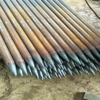 安徽鐵路隧道專用注漿無縫鋼管 108*6管棚鋼管批發 來圖定尺打孔