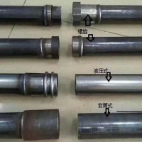 供應(yīng)現(xiàn)貨鉗壓式薄壁50聲測管 淺樁高層建筑用聲測管