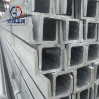 南寧 熱浸鍍鋅槽鋼Q235B 18# 國標 C型鋼 電力鐵件 L 現貨批發