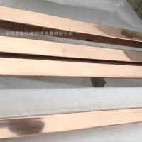 彩色不銹鋼管 不銹鋼彩色管 304玫瑰金不銹鋼管 鈦金304不銹鋼管