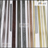 專業(yè)5*5、6*6、8*8方不銹鋼門和家具用裝飾線條 精品彩色不銹鋼裝