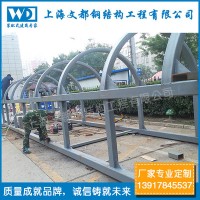 專業設計制作安裝鋼結構電梯井道 鋼結構旋轉樓梯 鋼結構橋架