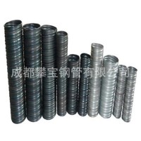 PE鋼帶增強螺旋波紋管錨具鋼帶管 廠家直銷pe碳素波紋管電線護套