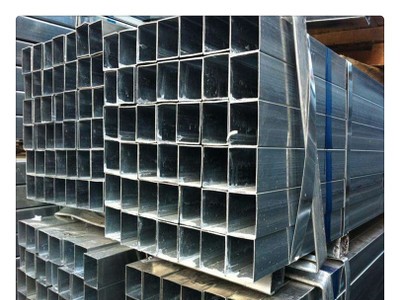 無錫現貨 熱鍍鋅方管50*50*3 小口徑鍍鋅方管 鍍鋅矩形管 方矩管