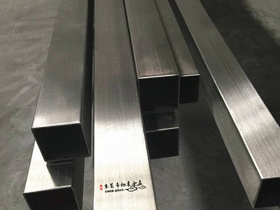 304 201 316L不銹鋼方管 矩形管 光亮面扁管 裝飾管 拋光拉絲定制