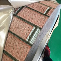 山東廠家直供 耐火磚印花板 耐火磚印花鋼板 耐火磚花紋鍍鋅板