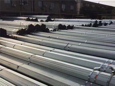 天津友發熱鍍鋅鋼管 鍍鋅方管 消防用熱鍍鋅圓管 DN100熱鍍管現貨