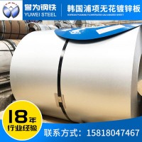 佛山無花鍍鋅板 鍍鋅鋼板dx53d熱鍍鋅板0.7鍍鋅卷 鐵皮規格齊全