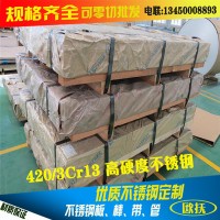 歐撫現(xiàn)貨420j耐磨不銹鋼卷帶 420j2耐蝕高硬度帶材 420J冷軋帶