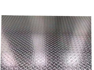 鍍鋅花紋板廠家 Q235熱鍍鋅花紋板 開平花紋卷板現(xiàn)貨 防滑鍍鋅板