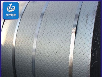 廣東鋼材批發 花紋板 鍍鋅花紋卷板 防滑樓梯踏步鐵鋼板 開平切割