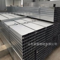 Q235b焊接方管 薄壁大小口徑 定尺切割 鍍鋅方管 20*20 黑方管