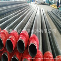 預制直埋發泡保溫無縫鋼管 黑夾克聚氨酯硅酸鋁復合保溫無縫鋼管