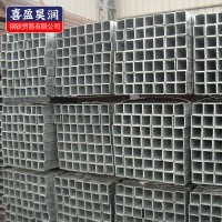 廠家批發鍍鋅管 天津鍍鋅方矩管 熱鍍鋅帶方矩管 保證質量