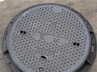 成都定制加工不銹鋼防水井蓋 防沉降鑄鐵井蓋 圓形鑄鐵井蓋