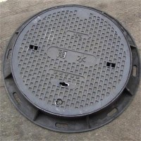 成都定制加工不銹鋼防水井蓋 防沉降鑄鐵井蓋 圓形鑄鐵井蓋