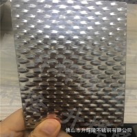 廠家供應小米粒不銹鋼板201/304 加工定制 壓花板 裝飾板 防滑板
