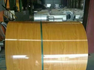 現貨彩涂板 批發木紋彩涂板卷板 室內裝潢印花彩涂板