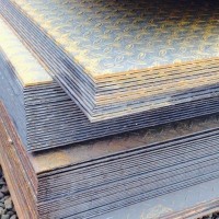 Q235B花紋板 現貨供應 規格齊全 防滑板折彎批發 鍍鋅花紋板