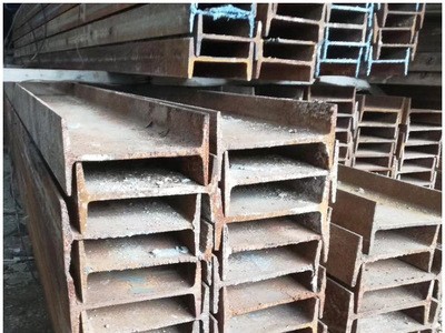 廠家直銷 舊H鋼回收 建筑工地用H鋼 可按需定做長度可切割折彎