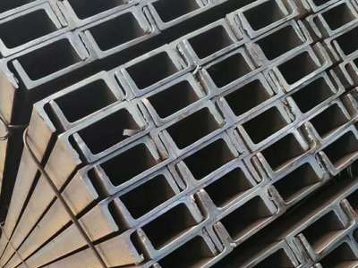 唐山鋼材廠家直銷Q235鍍鋅槽鋼可切割礦山機械選煤機械 電力配件