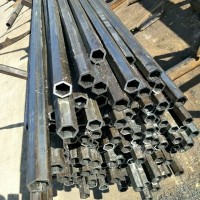 山東圓錐異型無縫管半圓形異樣無縫鋼管訂做六角無縫管