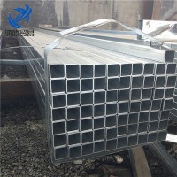 大口徑方管廠家直銷Q235B熱鍍鋅無縫方管40*40大口徑薄壁方管