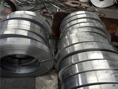 sk5彈簧鋼片淬火加硬冷軋帶鋼機械沖壓熱處杭鋼廠家直銷定做