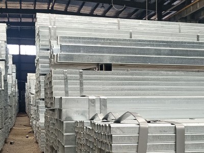 天津直銷熱鍍鋅方管 鍍鋅方矩管 Q235定制鍍鋅方管方矩管