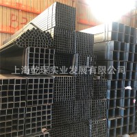 現貨供應黑件方管100*100 黑方矩管80*120裝飾設備用方管規格齊全