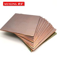 LED紫銅線路板廠家 表面無刮痕 可切高溫膜T2紫銅板C1100紫銅板