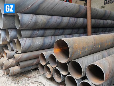 供應(yīng)現(xiàn)貨焊管螺旋管加固大口徑焊接螺旋鋼管 Q235B焊接螺旋鋼管