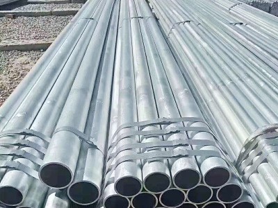 廠家直供可定制 現貨熱鍍鋅圓 熱鍍鋅圓管燃氣管石油管道工程