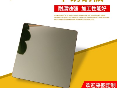 304不銹鋼彩色板 商場KTV電梯門套噴砂鍍銅不銹鋼裝飾板 廠家定制