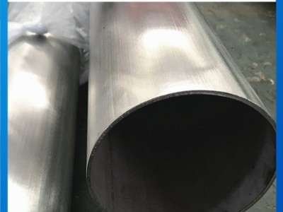 拉絲面不銹鋼焊管，直砂大口徑不銹鋼焊管，304不銹鋼砂光焊管