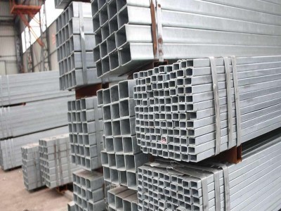 Q195鍍鋅方管 鍍鋅矩形管 鍍鋅鋼帶方管 方管等管材現貨銷售