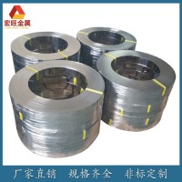 廠家直銷304超薄超硬進口不銹鋼帶 201窄打包帶301精密不銹鋼墊片