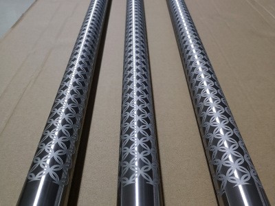 工廠批發不銹鋼管花紋不銹鋼圓管蝕刻加工扶手不銹鋼裝飾管定制