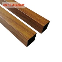 不銹鋼木紋管 熱轉(zhuǎn)印 201 304不銹鋼管 格柵護欄扶手工程