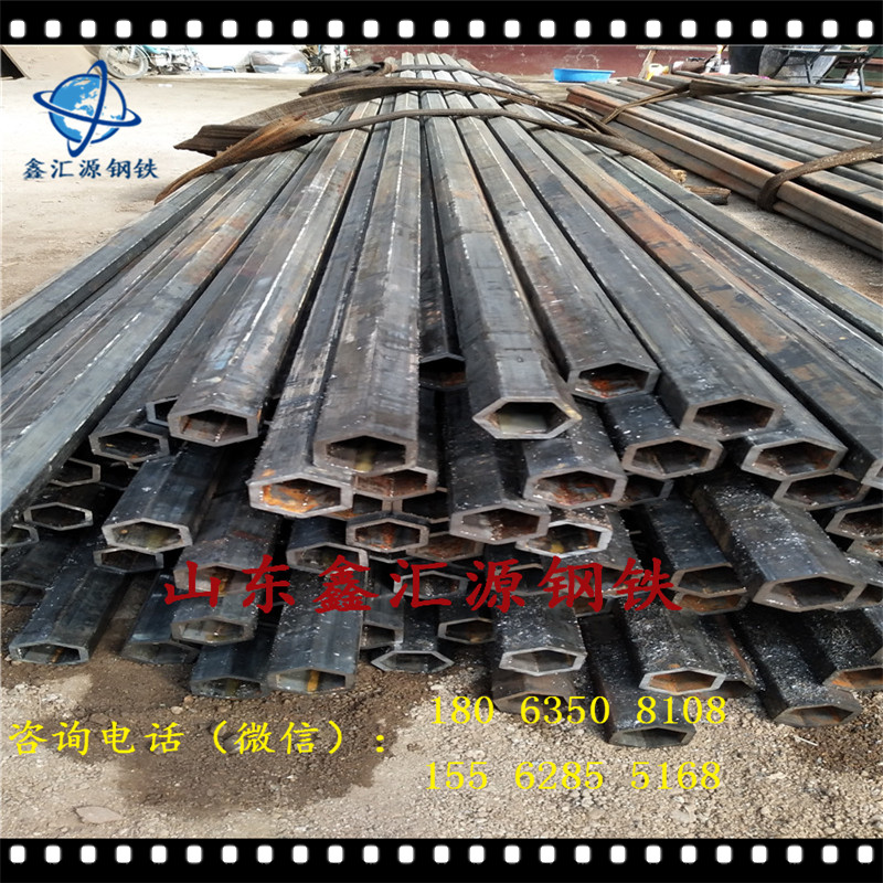 按客戶圖紙樣品定做20#D型管異型鋼管定做廠家