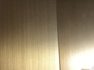 上?，F貨鍍鈦不銹鋼板仿古做舊拉絲銅黑鈦香檳金納米加工定制批發