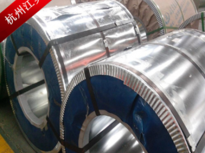 杭州現(xiàn)貨覆鋁無花鍍鋅卷板可定尺開平彩涂板/鐵皮1.2鍍鋅卷0.5mm