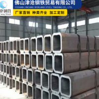 廣東廠家供應 矩形管 黑料熱軋方管 厚壁方矩管 Q345B 大口徑方通