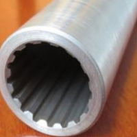 20#外圓內花鍵無縫鋼管 精密無縫管 異型鋼管廠